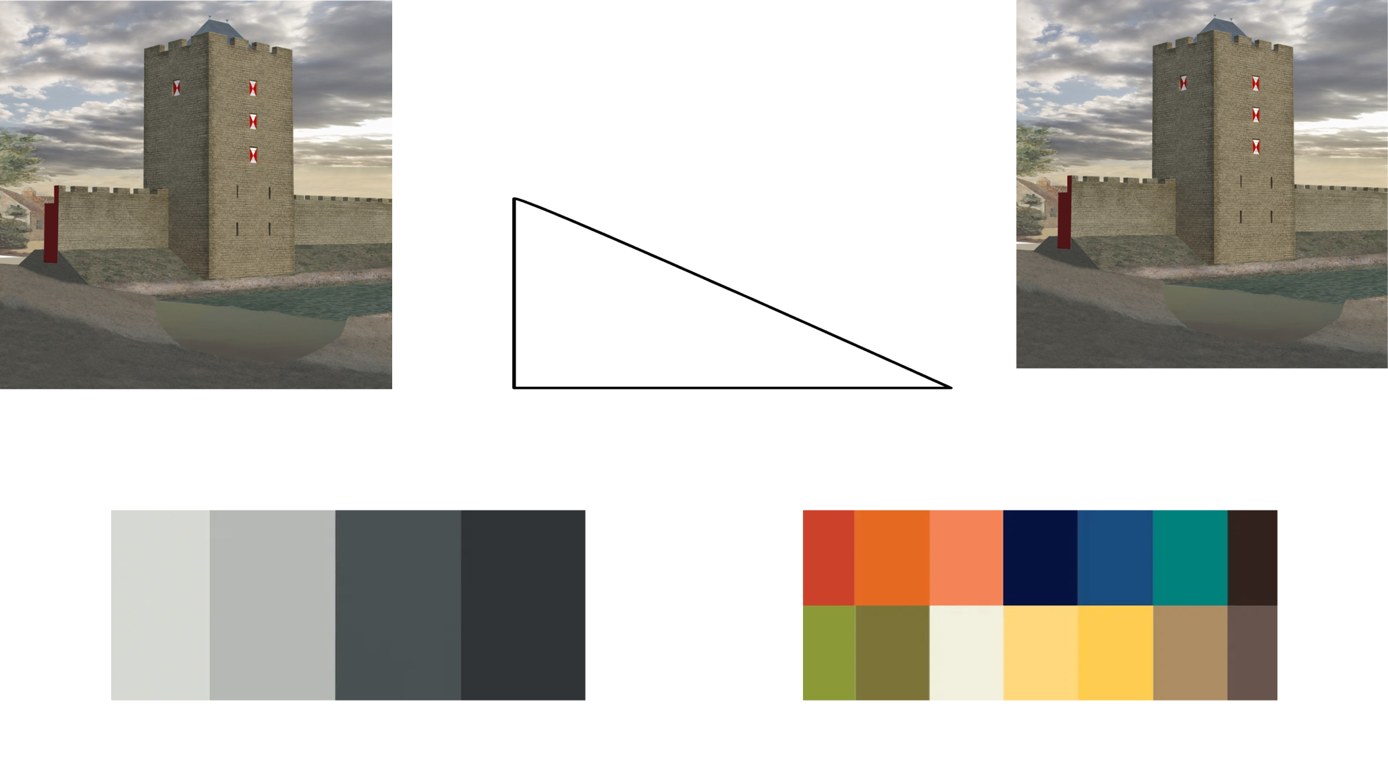 Hin und Her — moodboard kleuren en sfeer